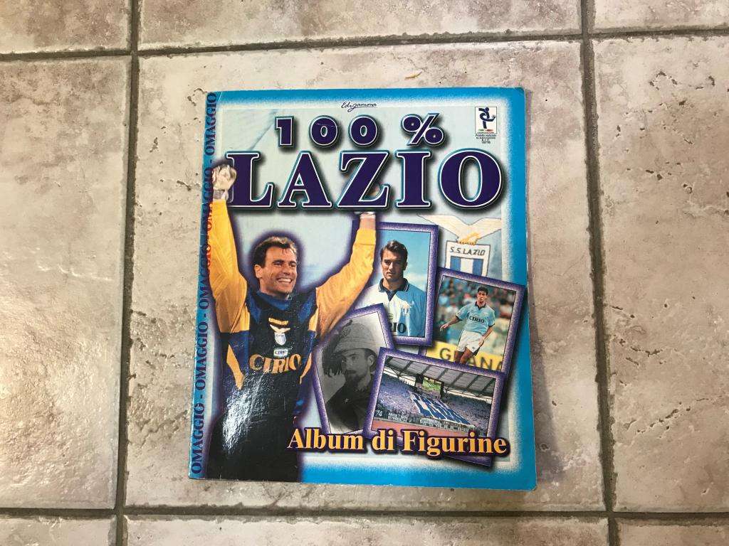 Album calcio S. S.  Lazio % 1998 triplo completo